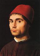 Antonello da Messina Portrait of a Young Man Norge oil painting reproduction